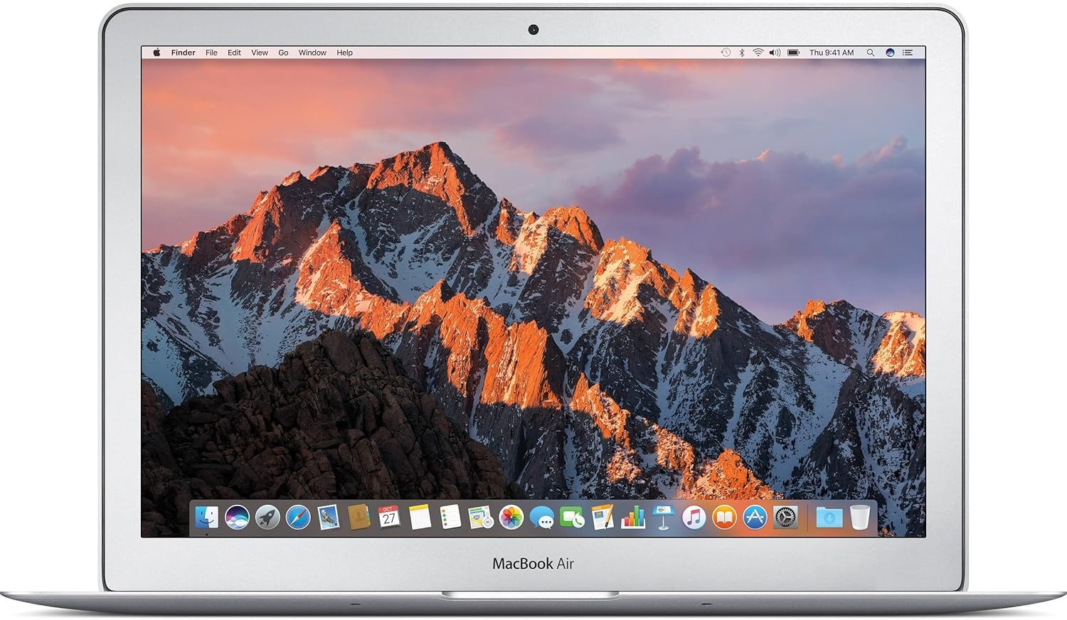 Apple MacBook Air A1466 (Early 2017) 13.3 inch Display Laptop 2.2GHz Intel Core i7 8GB RAM 128GB SSD Backlit Keyboard (Ex UK Grade A 6 Months Warranty)