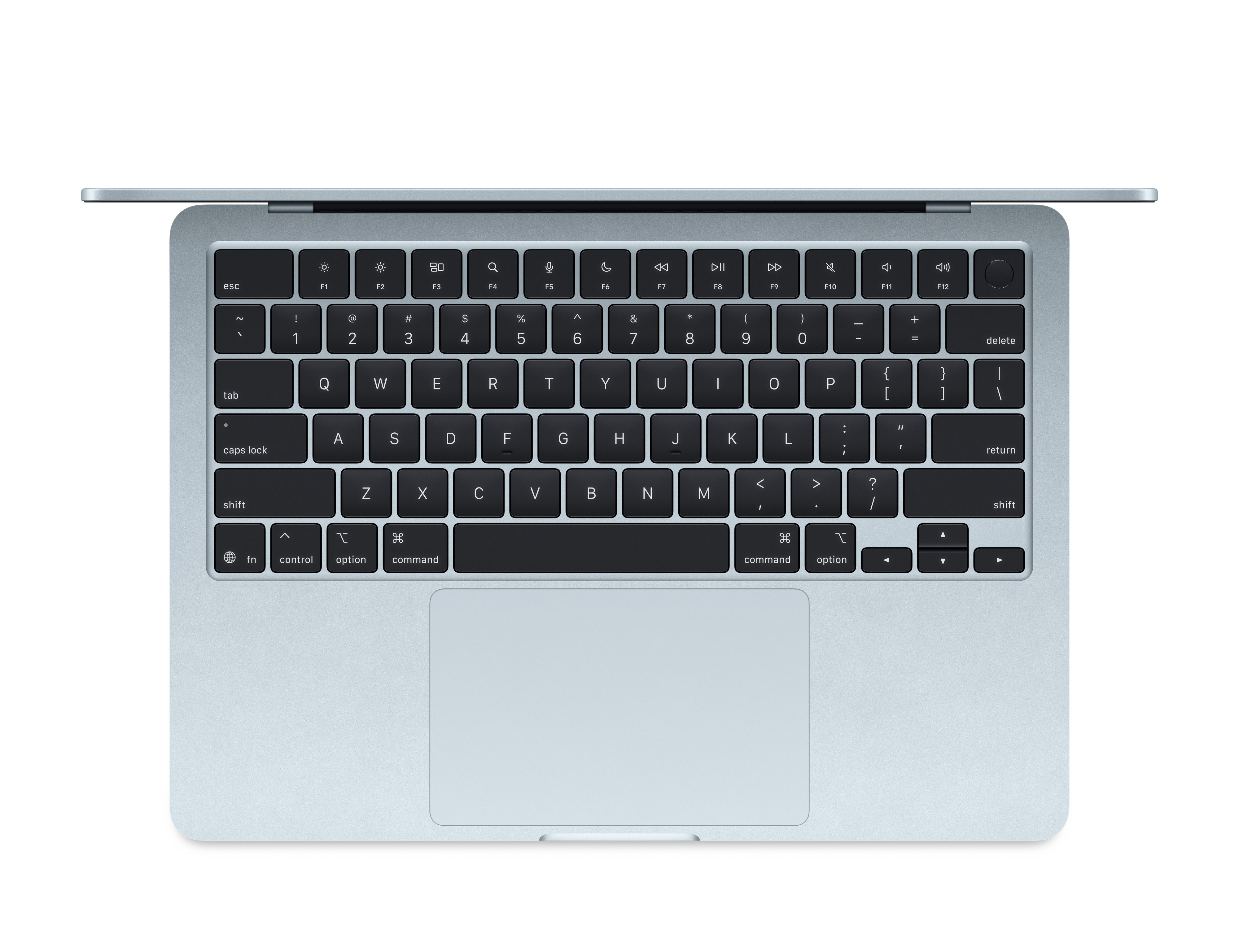 Apple MacBook Air M4 Chip 13.6 Inch Liquid Retina Display (MC6T4LL A) 16GB RAM 256GB SSD 1080p FaceTime HD Camera in Sky Blue (2025 Model)(Brand New)