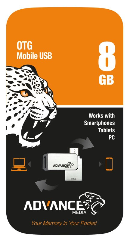 Advance 3.0 OTG 8GB Flash Drive for Android Smartphones
