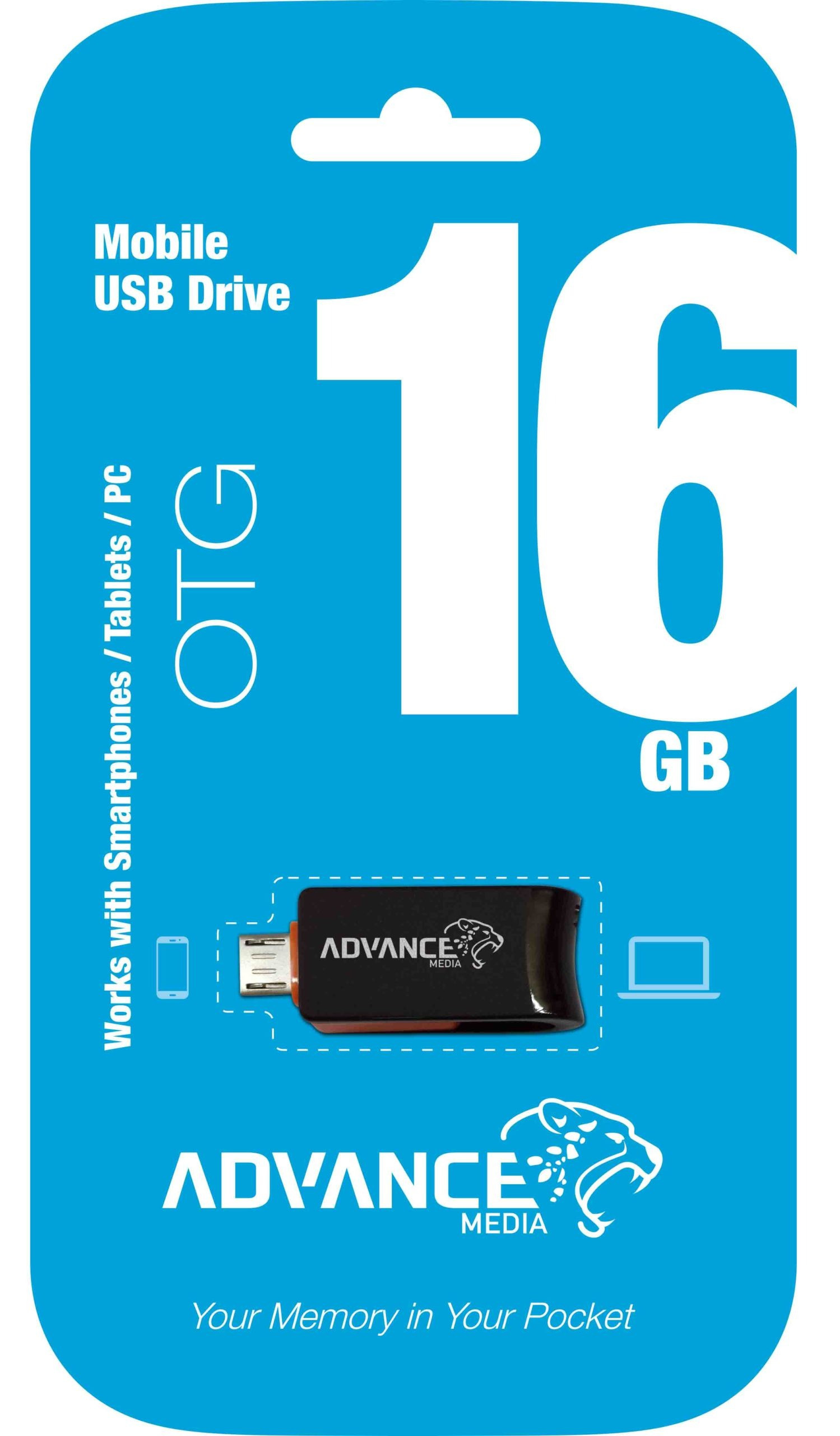 Advance 3.0 OTG 16GB Flash Drive for Android Smartphones
