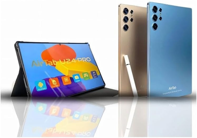 AirTab S9 Ultra Tablet 10.1" FHD Display Android 13 16GB RAM 1TB ROM 13MP + 30MP Camera Bluetooth Keyboard Stylus Pen 10000mAh Battery