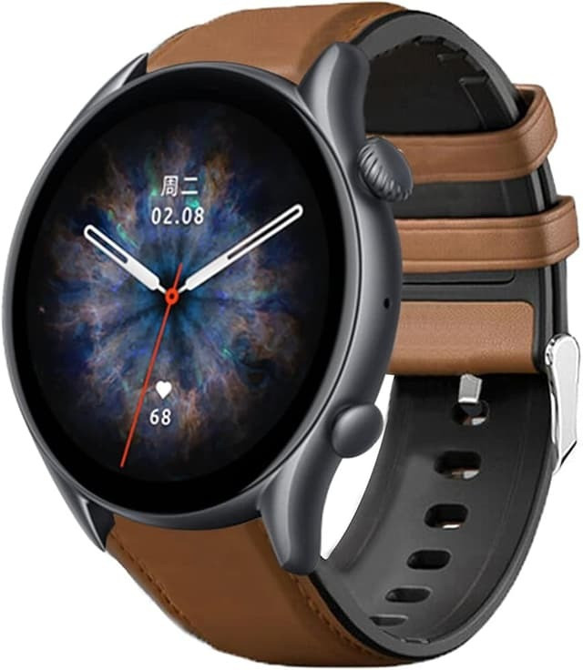 Amazfit GTR 3 Pro Smartwatch 1.45 Ultra HD AMOLED Bluetooth Calls GPS 12 Day Battery
