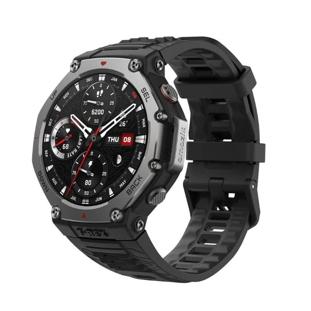 Amazfit T Rex Ultra Smart Watch 47mm 20 Day Battery Life Dual Band GPS 100m Water Resistant Mud Resistant