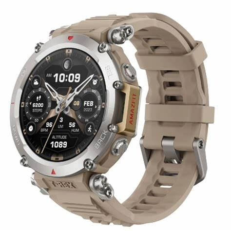 Amazfit T Rex Ultra Smart Watch 47mm 20 Day Battery Life Dual Band GPS 100m Water Resistant Mud Resistant