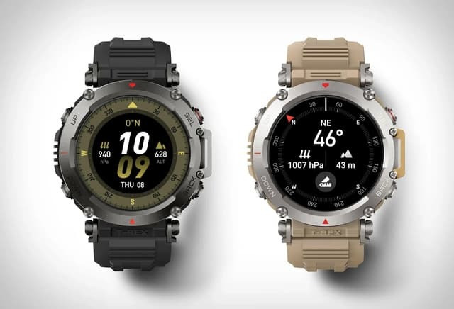 Amazfit T Rex Ultra Smart Watch 47mm 20 Day Battery Life Dual Band GPS 100m Water Resistant Mud Resistant