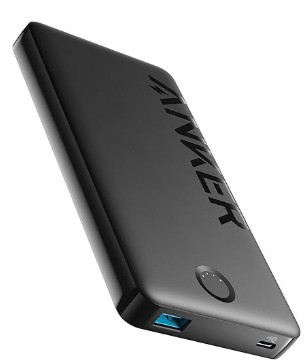 Anker 10000mAh Power Bank (PowerIQ 323): 12W Portable Phone Charger