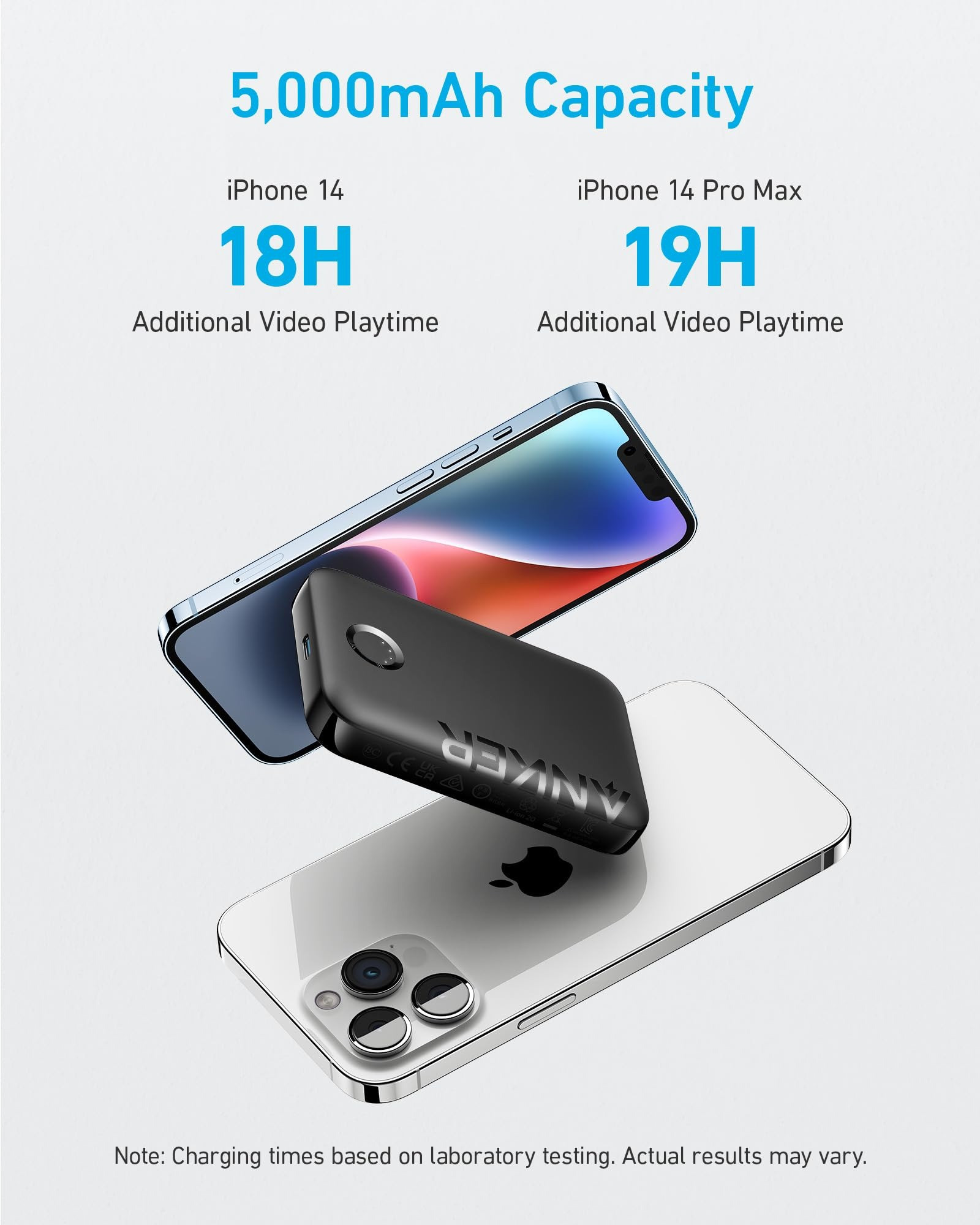 Anker PowerCore Magnetic 5000mAh: MagGo Wireless Portable Battery
