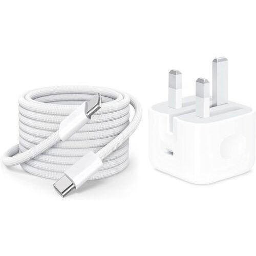 Apple 16 Pro Max 35W USB C Port Power Adapter USB C To USB C Cable