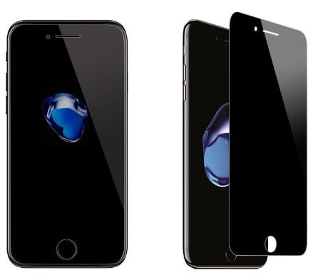 Apple iPhone 8 Plus Durable Ceramic Privacy Screen Protector Full Coverage Anti Spy Scratch Resistant