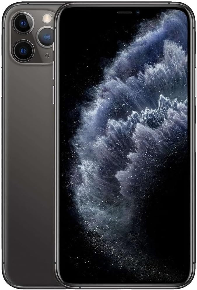 Apple iPhone 11 Pro Max 256GB: 6.5" Super Retina XDR OLED Display, Triple 12 MP Camera, Face ID, 4G LTE & Qi Wireless Charging (Boxed Pre-Owned Abroad, 6 Months Warranty)
