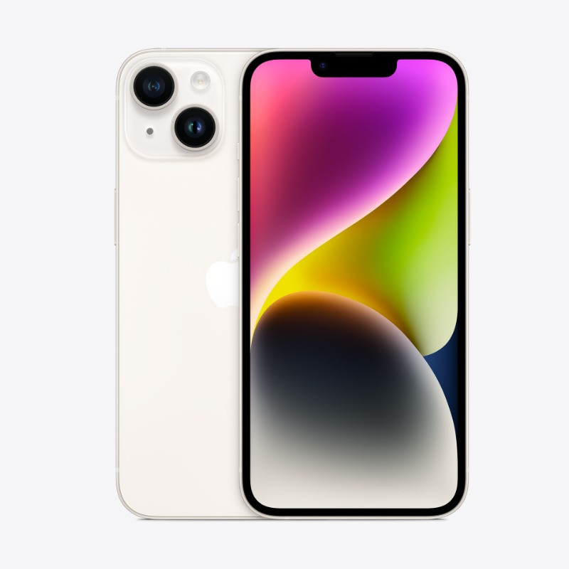 Apple iPhone 14 128GB (eSIM Only): 6.1-inch Super Retina XDR OLED, A15 Bionic Chip, Dual 12MP Camera, 6GB RAM, iOS 16 (Pre-Owned Abroad, 6 Months Warranty)