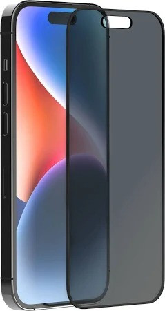 Apple iPhone 15 Privacy Screen Protector Anti Spy Tempered Glass Edge to Edge Bubble-Free Installation