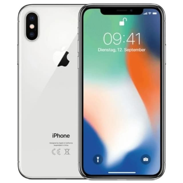 Apple iPhone X 64GB 5.8 Inch Super Retina Display Face ID Dual 12 MP Camera 4G LTE Connectivity 3GB RAM (Boxed with 6 Months Warranty)