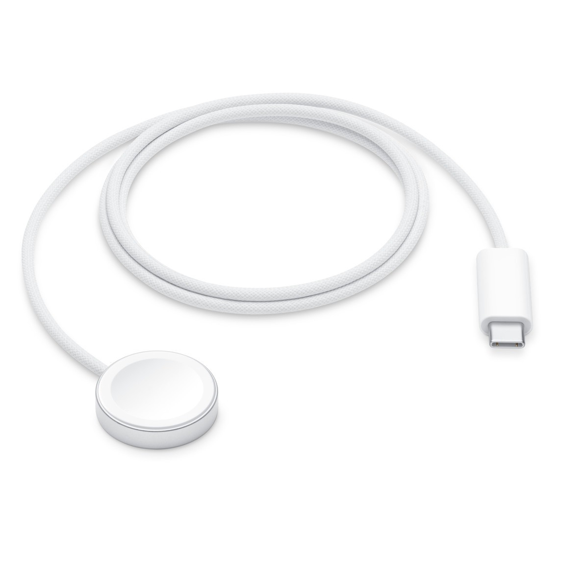 Apple Watch Magnetic Fast Charger to USB-C (1m): Original Official Cable for Quick Charging