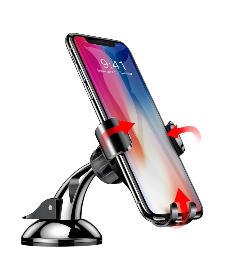 Baseus Osculum SUYL-XP01 Gravity Car Mount: Dashboard & Windshield Phone Holder