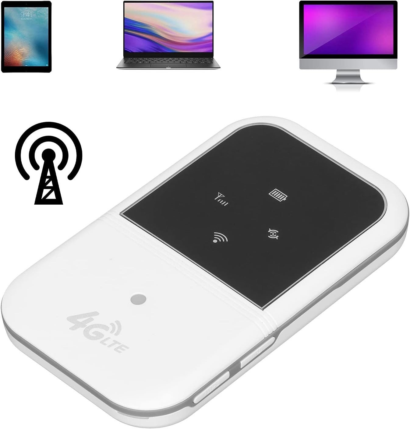 Bolt Plus M80 4G LTE Portable Hotspot: 150Mbps Wireless Mobile Wi-Fi Router (2.4GHz)