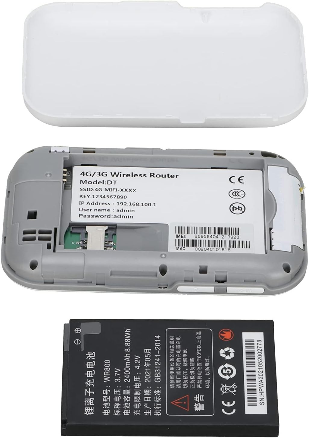 Bolt Plus M80 4G LTE Portable Hotspot: 150Mbps Wireless Mobile Wi-Fi Router (2.4GHz)