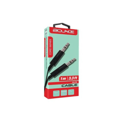 Bounce Cord AUX Cable BO-20002-BK