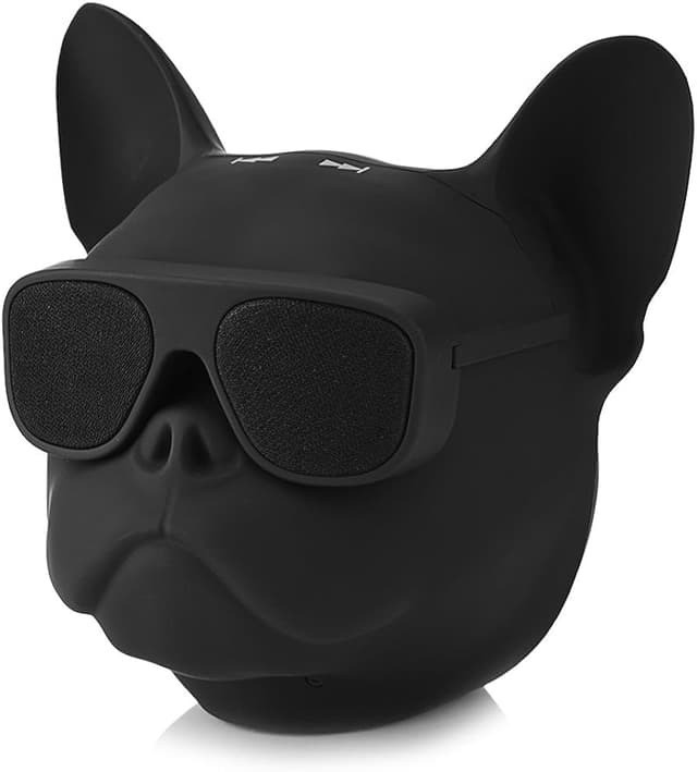 Bulldog Portable Bluetooth 5.0 Speaker 10W Output Speakers Stereo Custom Cool Artistic Wireless Speaker- Large