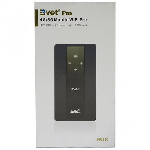 BVOT Portable 4G/5G Mobile Wi-Fi Hotspot: High-Speed Wireless Internet MiFi Router