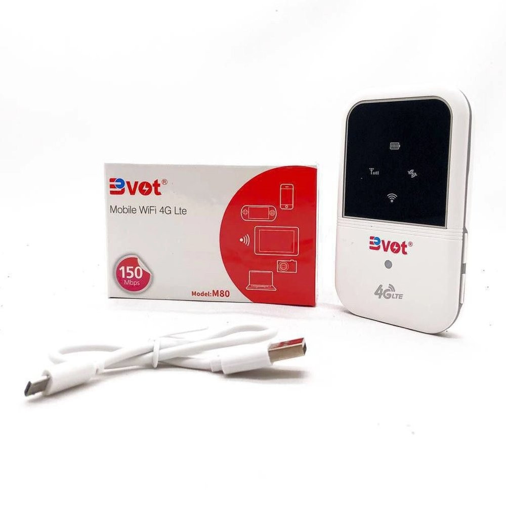 BVot WiFi 4G/LTE Portable MiFi Router M80