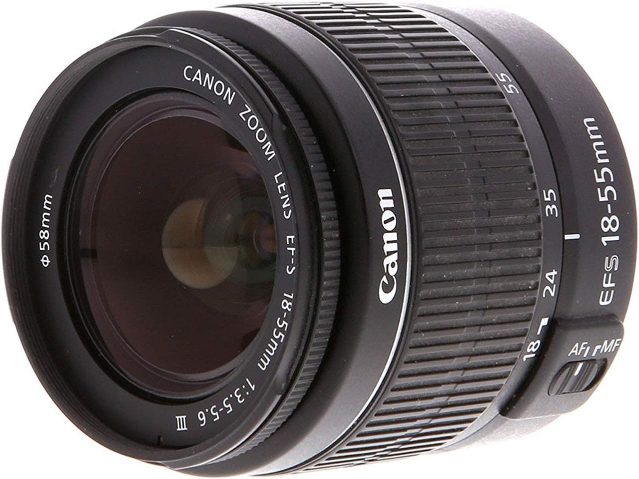 Canon EOS 2000D DSLR 24.1MP Camera with EF-S 18-55mm f/3.5-5.6 IS III Lens Camera cover R-F-3 Camera strap EW-400D LP-E10 Scene Intelligent Auto﻿ 3.0