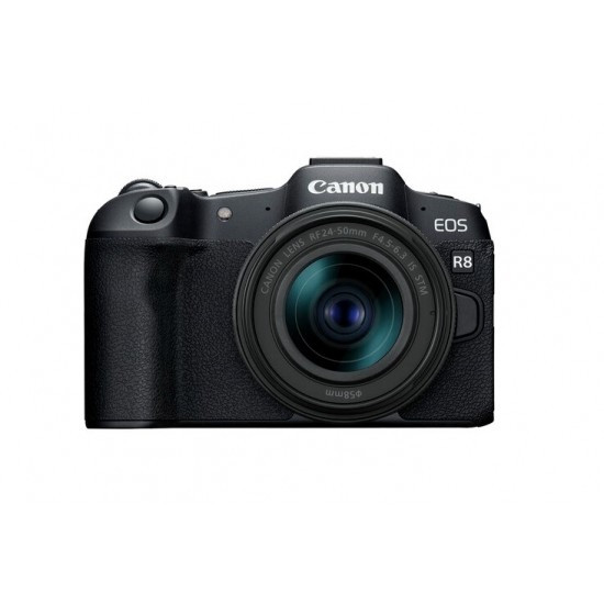 Canon EOS R8 Mirrorless Camera with RF 24-50mm f/4.5-6.3 IS STM Lens