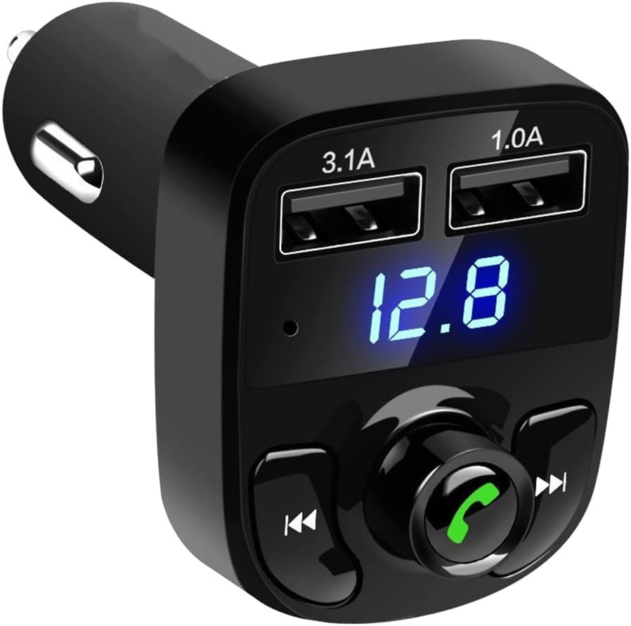 CarX8 Bluetooth MP3 MP4 FM Transmitter