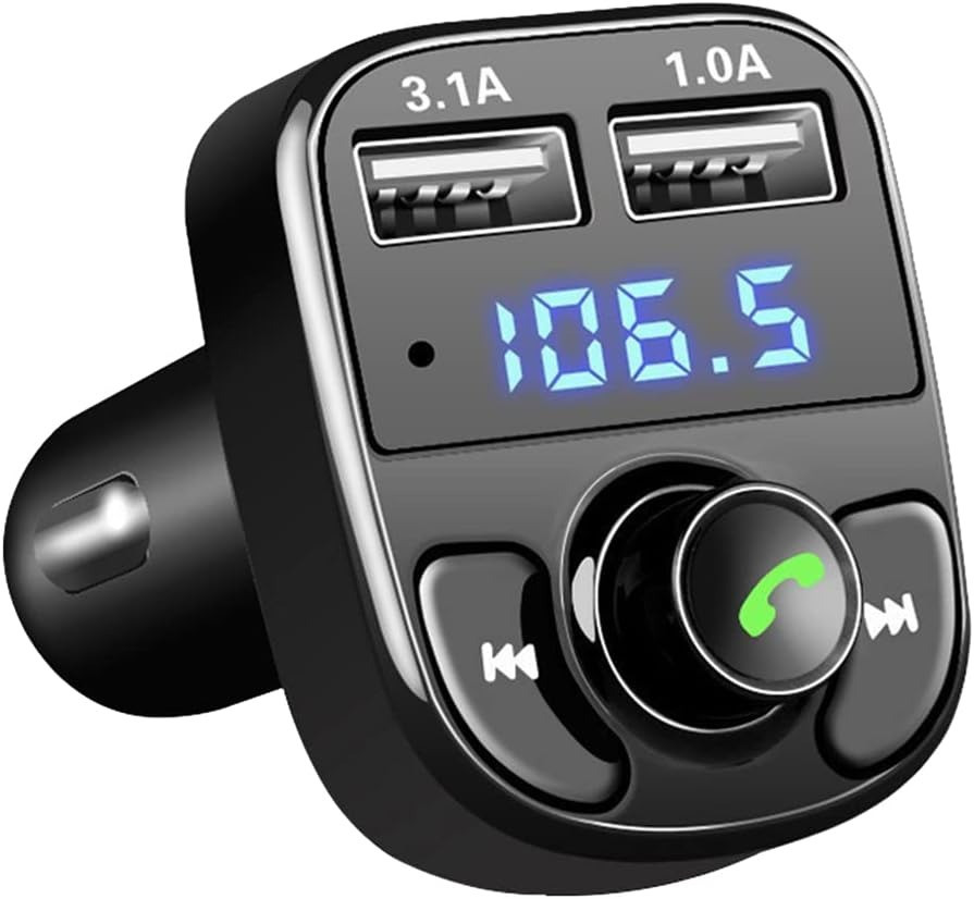 CarX8 Bluetooth MP3 MP4 FM Transmitter