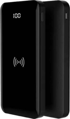 Crown Micro 20000mAh Wireless Charging Power Bank: 18W Super Fast Charge, Polymer Battery