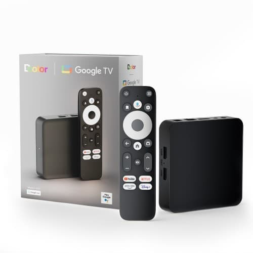 DCOLOR GD2 Google certified GTV TV Box 4K Android 12 Dual Band WiFi TV Smart TV Box