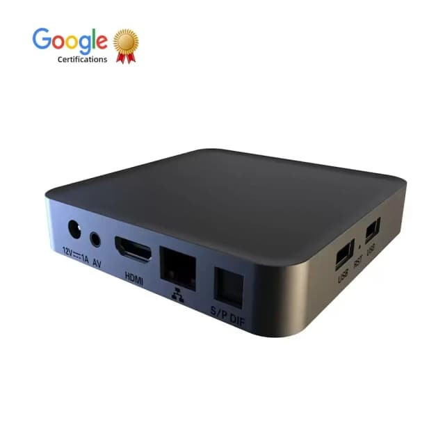 DCOLOR GD2 Google certified GTV TV Box 4K Android 12 Dual Band WiFi TV Smart TV Box