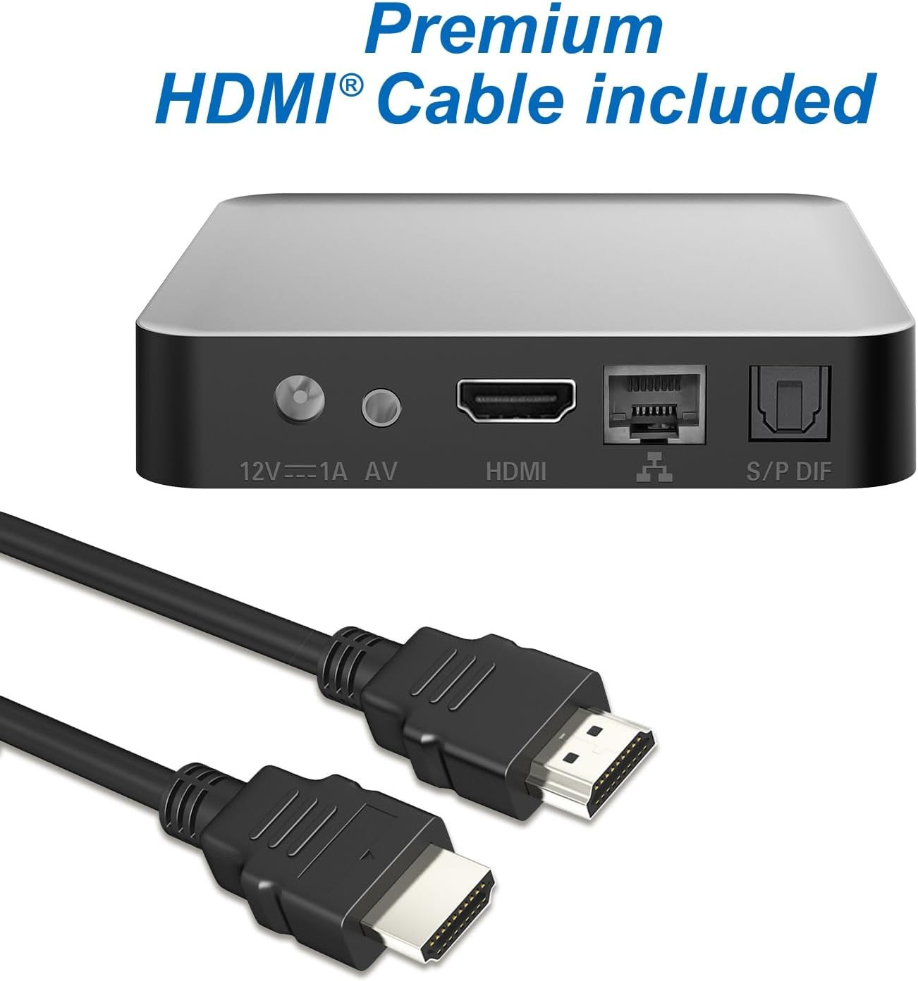 DCOLOR Google Certified 4K Android TV Stick
