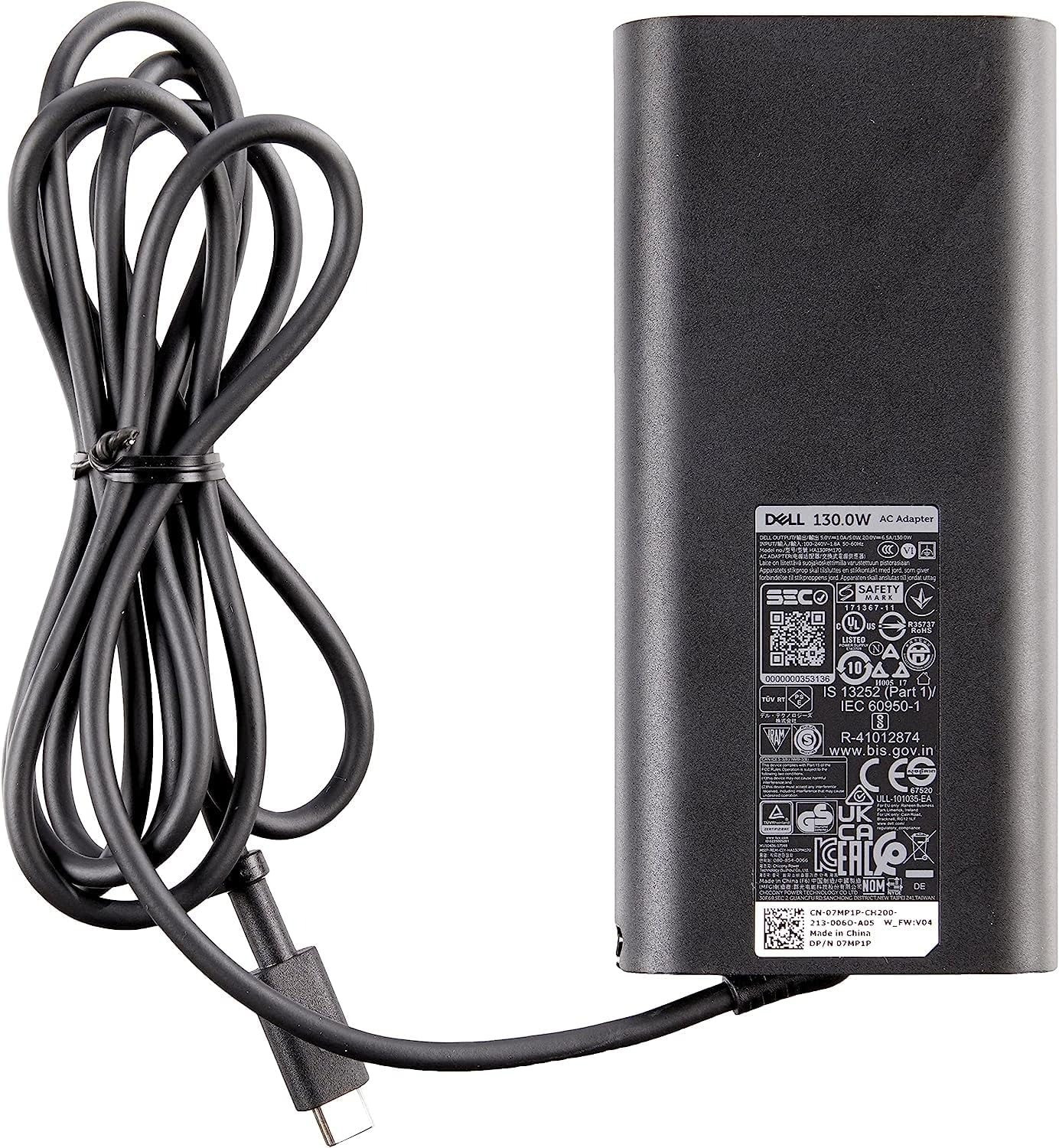 Dell 130W USB-C/USB Type C Replacement AC Adapter - Image 2