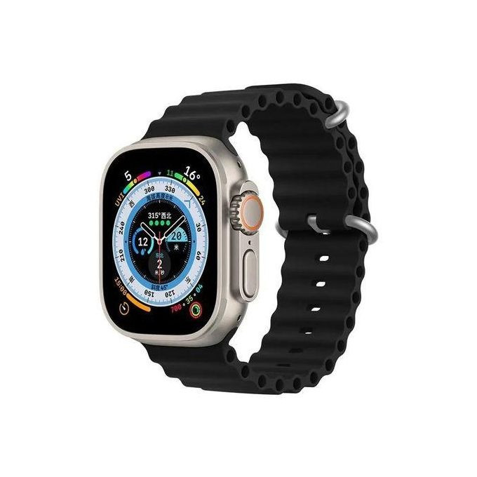 Generic Series 8 Ultra Style Smart Watch 49mm Rugged Titanium Case