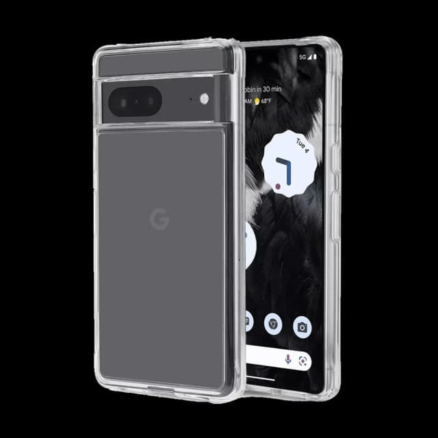 Google Pixel 7 Clear Case: Transparent, Slim Fit, Shockproof Protection