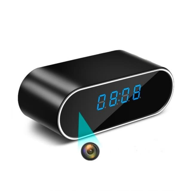 HD WiFi Clock Camera- IP Camera WiFi Clock Camera 1080P HD WiFi Clock Hidden Spy Camera Motion Detection Night Vision Live Video P2P WiFi
