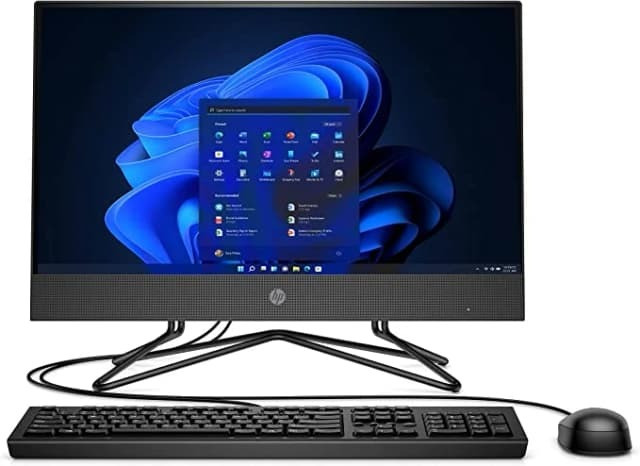 HP 200 G4 All-in-One PC 21.5″ FHD IPS Intel Core i5-1235U 8GB RAM 512GB SSD Intel UHD Graphics FreeDOS