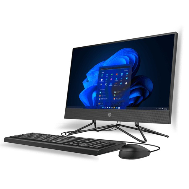 HP 200 G4 All-in-One PC 21.5″ FHD IPS Intel Core i5-1235U 8GB RAM 512GB SSD Intel UHD Graphics FreeDOS