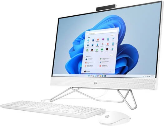 Hp All in one 24-cr0307nh 13th Gen Intel Core i5-1335U 8GB RAM 512GB SSD 23.8" Non-Touch FHD Display HP TrueVision 720p Tilt Camera Integrated Dual Array Microphones 1 Year Manufacturer Warranty - Image 4