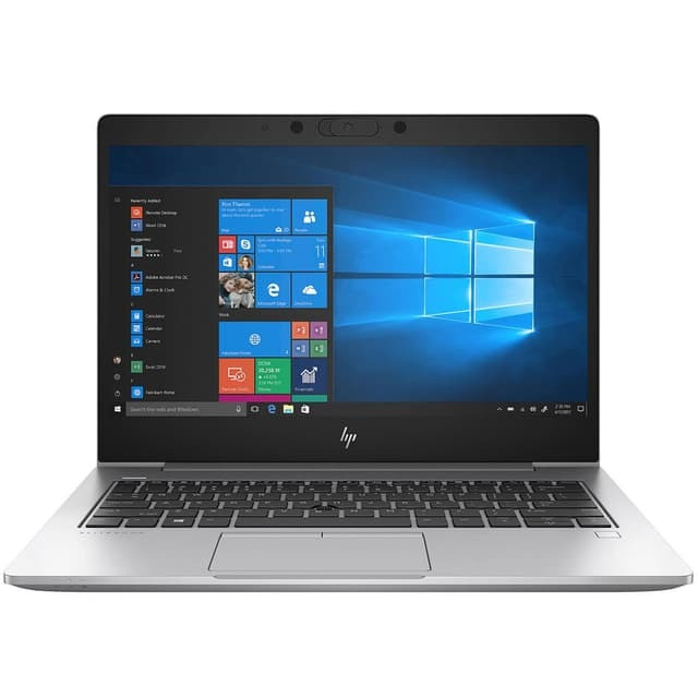 HP Elitebook 830 G5 8th Gen Intel Core i5-8350U @1.70GHz 8GB RAM 256GB SSD 13.3" Display AZERTY Backlit Keyboard Free Dos Wi-Fi Fingerprint Scanner Spill Resistant Keyboard Ex UK 6 Months Warranty