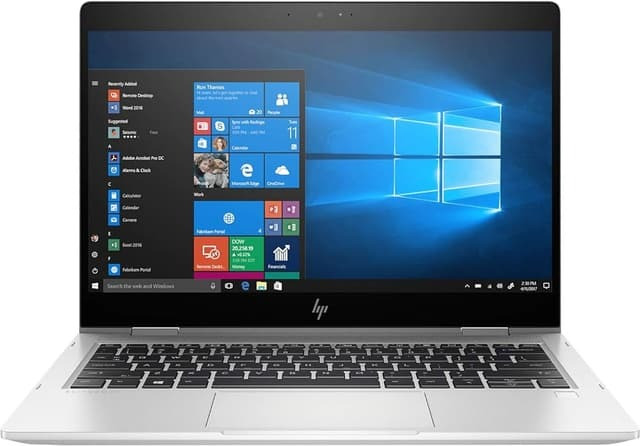 HP EliteBook 830 G7 x360 Intel Core i5 10th Gen Processor 8GB RAM 256GB 13.3" FHD IPS Touchscreen PCIe SSD UHD Graphics Bluetooth Webcam Wi-Fi FreeDOS Audio by Bang & Olufsen 6 Months Warranty