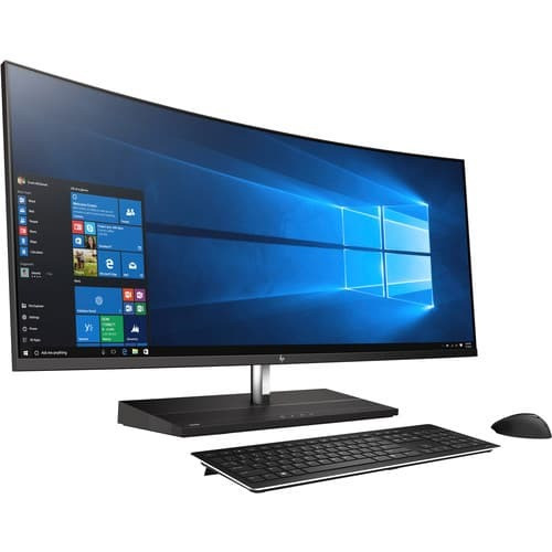 HP EliteOne 1000 G2 Curved All-in-One Business PC 34" UHD 4K IPS Display 8th Gen 3.2GHz Intel Core i7-8700 6-Core Processor 16GB DDR4 RAM 512GB M.2 PCIe NVMe SSD Intel UHD Graphics 630 Pop-Up IR Webcam Wireless Keyboard & Mouse Included - Image 2