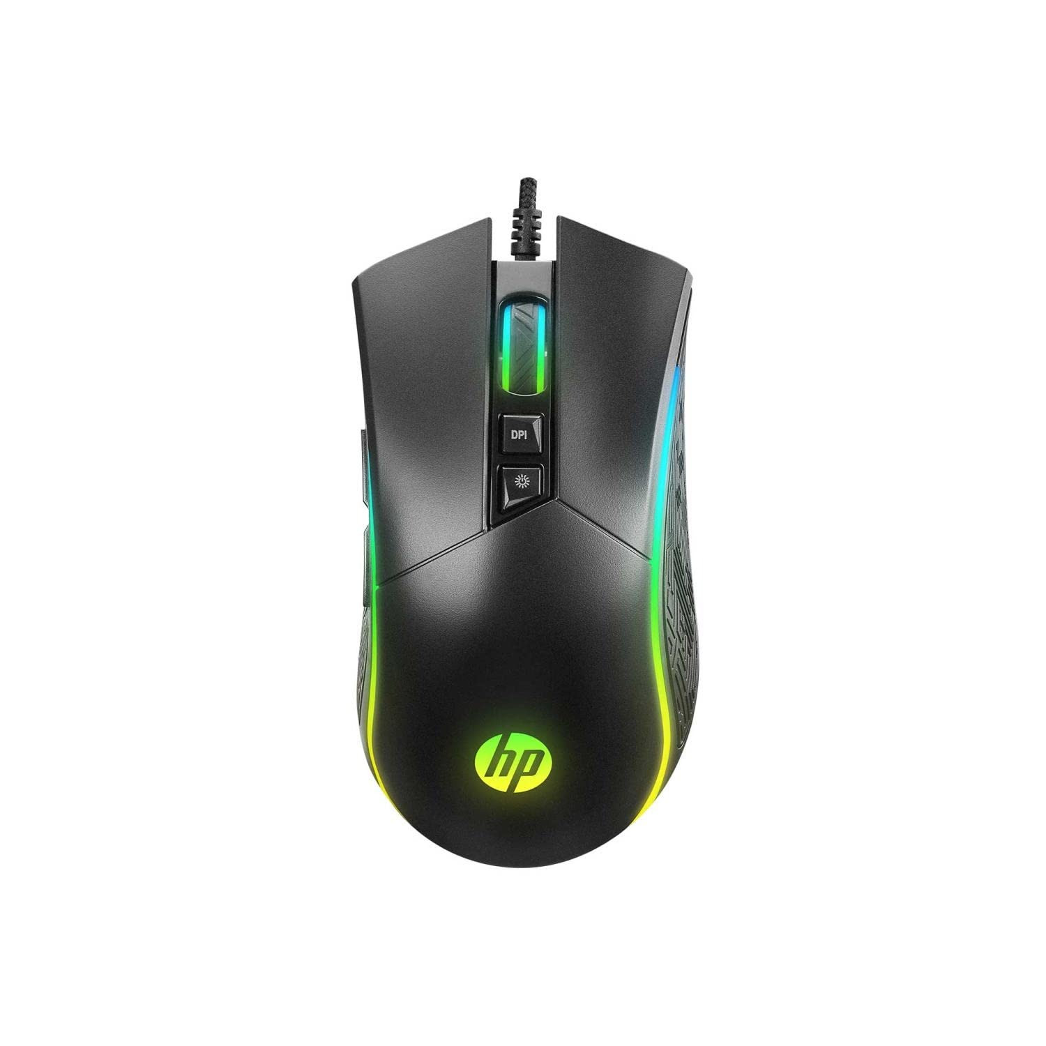 HP M220 RGB Wired Optical Gaming Mouse 4800 DPi