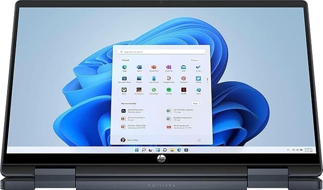 HP Pavilion 14-ek0013dx x360: 12th Gen Intel Core i3-1215U, 8GB RAM, 256GB SSD, 14 Inch FHD Touchscreen, Intel UHD Graphics, B&O Audio (1-Year Warranty)
