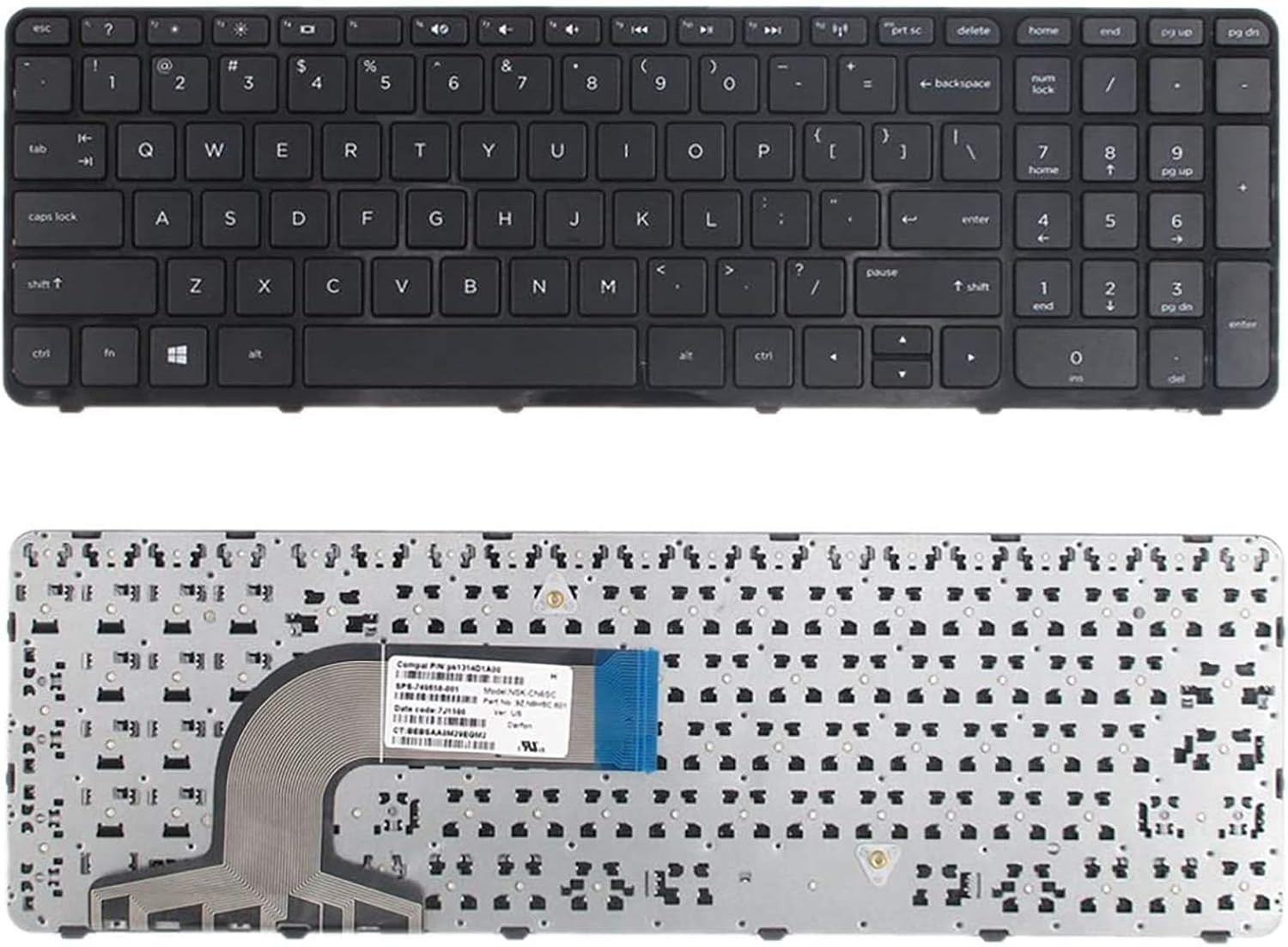 HP Pavilion 14 HP Pavilion 15 Battery Replacement HP KI04 Notebook Battery - Generic - Image 4