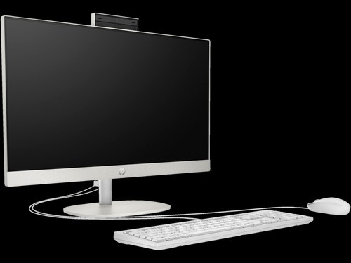 HP ProOne 240 G10 All-in-One Desktop PC Intel Core i5-1335U 8GB DDR4 3200SDRAM 512GB PCIe NVMe M.2 SSD FreeDOS 23.8" FHD Display No ODD Bluetooth 5.3 Wireless Card 5MP Camera with Integrated Dual Array Digital Microphones HP 125 Wired Keyboard and Mouse - Image 2