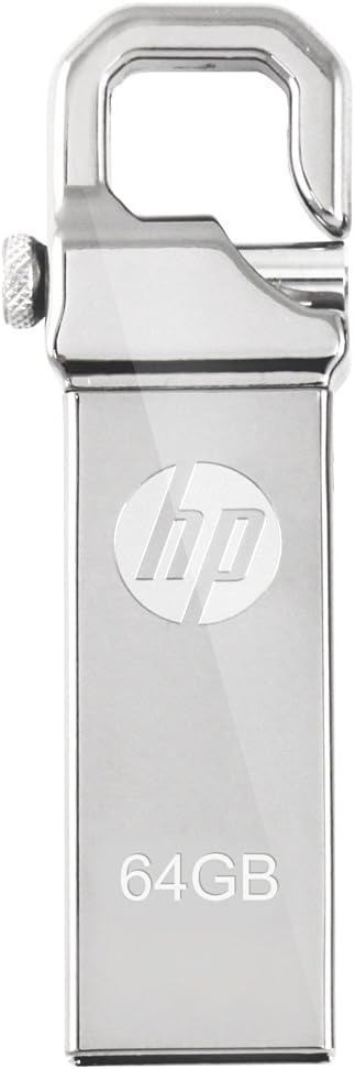 HP v250w 64GB Metallic Flash Drive USB 2.0 - Image 2