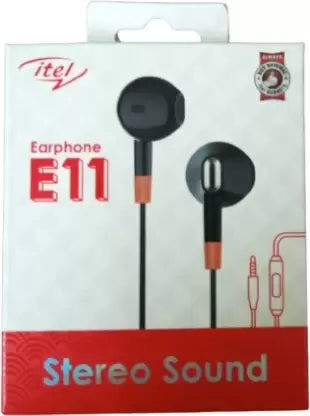 Itel Wired Stereo Earphone 3.5MM 02-IT