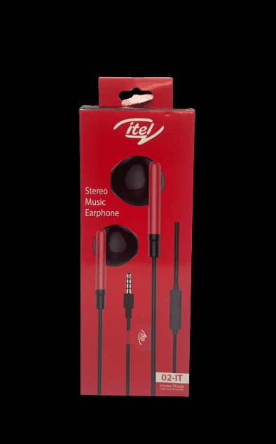Itel Wired Stereo Earphone 3.5MM 02-IT